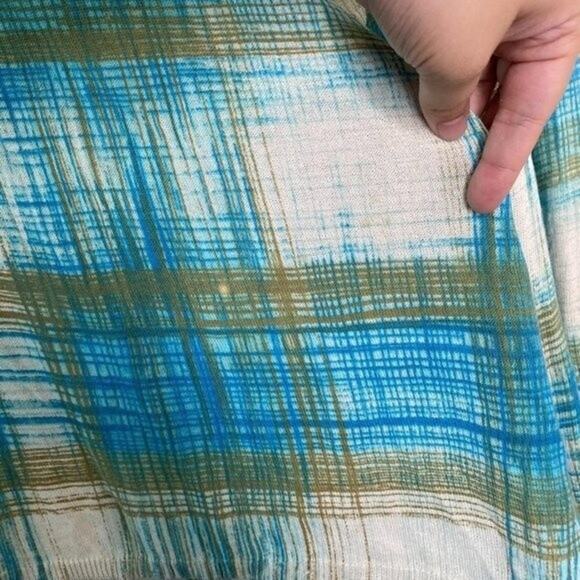 Sparrow Anthropologie Revolution Plaid Cotton Blend Cardigan Small - Picture 7 of 9